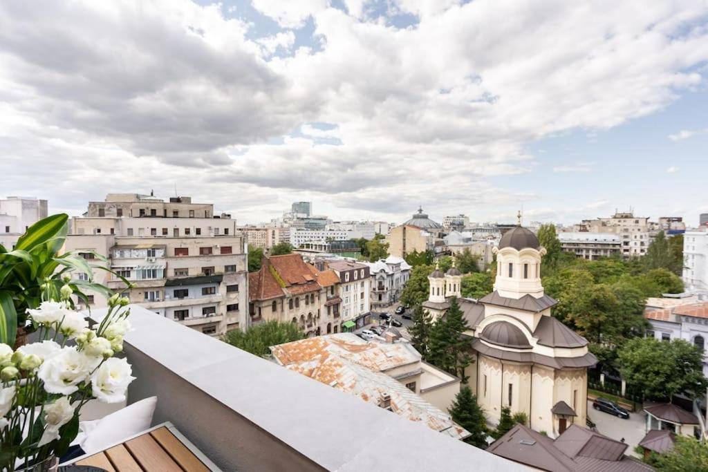 부쿠레슈티 Stunning Views 2Br Midtown Flat - Charming Balcony 아파트 외부 사진